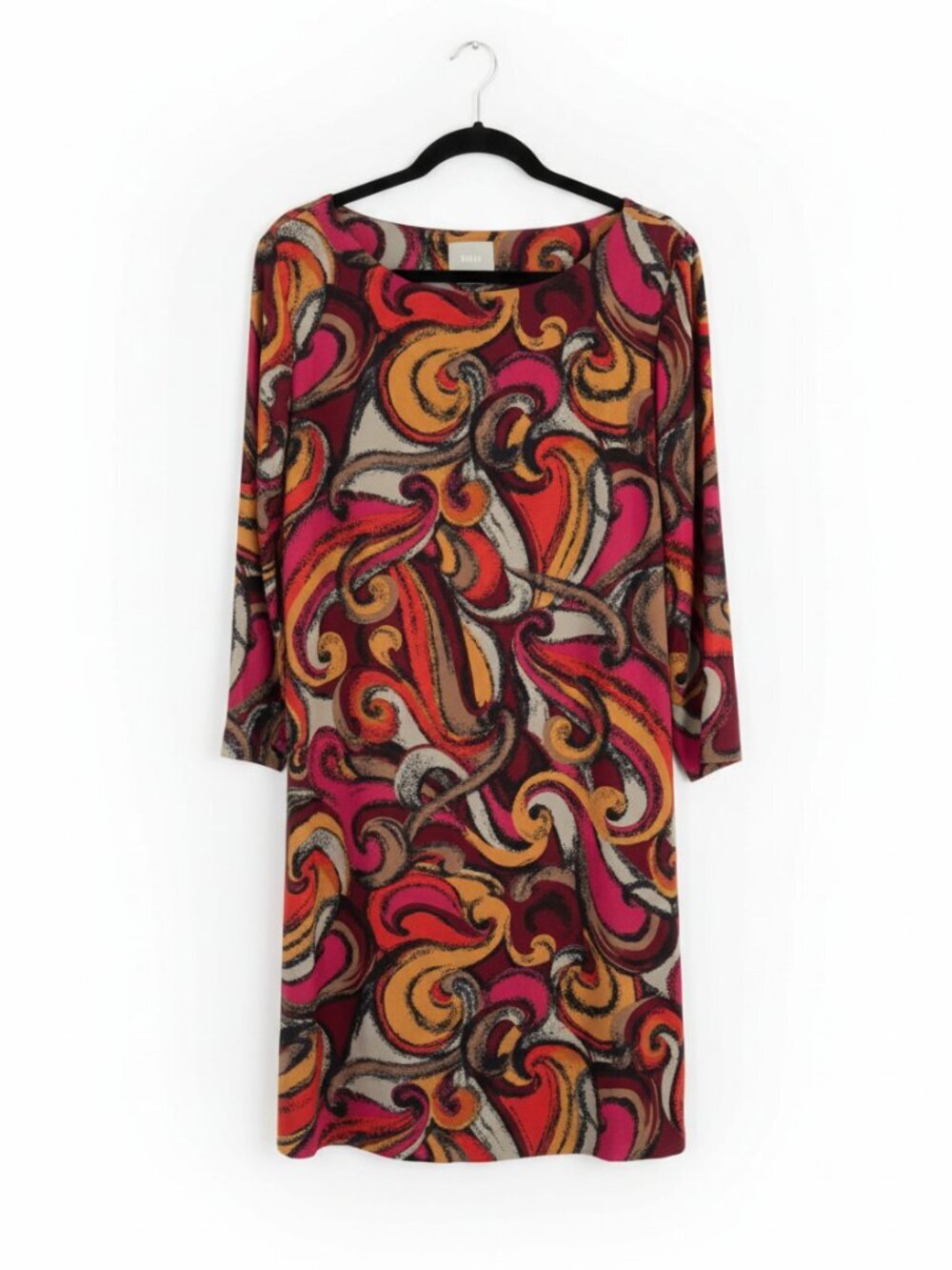 Maeve Women's Artsy Party Dress Holiday Winter Shift Dress Christmas Festive